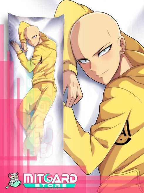ONE PUNCH MAN Saitama V1 Body pillow case Dakimakura - 3